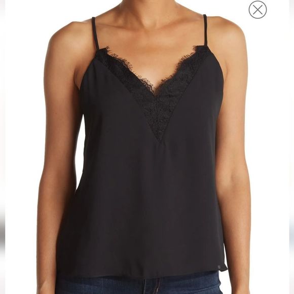 Melrose and Market V-neck Lace Cami XS - Picture 1 of 7